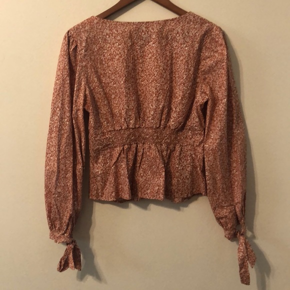 Free People Floral Blouse - Picture 4 of 7